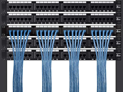 Monoprice Cat7 15ft Blue Patch Cable Double Shielded 26AWG 10G Pure Bare Copper - Image 6