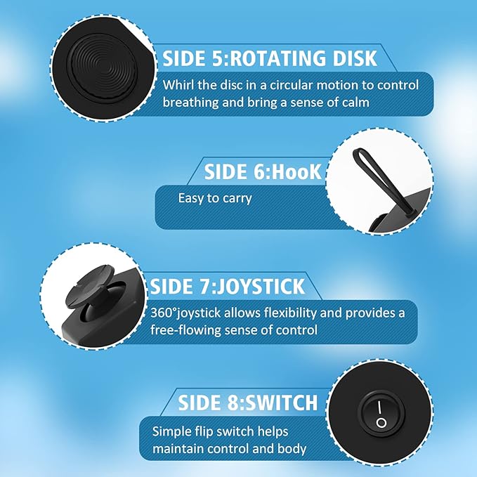 Fidget Dodecagon –12-Side Fidget Toys Cube Relieves Stress and Anxiety Anti Depression Travel Toy Christmas Stocking Stuffers Gifts for Children and Adults (A4 Black red)