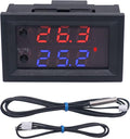 Twidec/DC 12V Temperature Controller Programmable -50 to 110 ℃ Red/Blue LED by Twidec