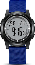 HANPOSH Mens Digital Watch Ultra Thin Minimalist Sports Waterproof Outdoor LED by BIDENWATCHESUS
