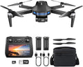 GPS Drone with EIS 2K Camera for Adults, 7.22 inch Screen on Remote Controller by DINGDONGWU