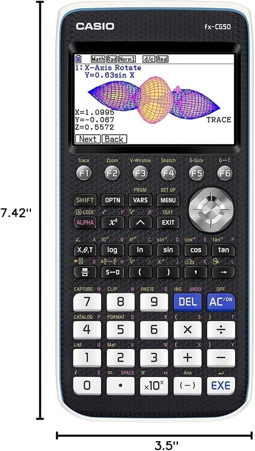 CASIO PRIZM FX-CG50 Color Graphing Calculator - Image 7