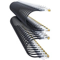 Cat6a Patch Cables 0.5ft Slim, Cat6 Ethernet Patch Cable Pure Copper, Flexible by 10Gsupxsel