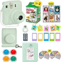 Fujifilm Instax Mini 12 Instant Camera Mint Green + Shutter Compatible Carrying by FUJIFILM