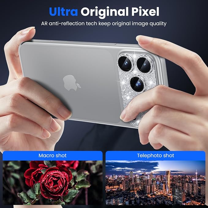 WSKEN for iPhone 17 Pro Max Camera Lens Protector, Metal Aluminum Alloy - Image 2