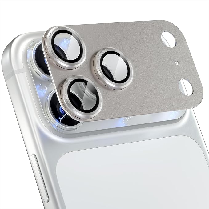 Choiche Compatible for iPhone 17 Pro Max Camera Lens Protector, Strong by Choiche