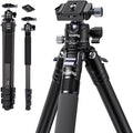 SmallRig AP-10 Carbon Fiber Tripod, 52.4" Lightweight Compact Camera Tripod by SmallRig