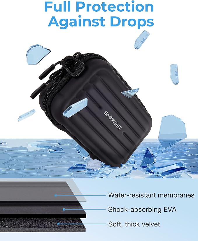 BAGSMART Digital Camera Case, Waterproof & Protective Small Camera Bag - Image 3