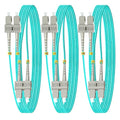 FiberPrime- OM3 SC to SC Fiber Patch Cable, Duplex Multimode, MM Fiber Optic by Unknown
