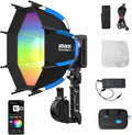 amaran Ray 120c RGB Video Light, 120W Portable Studio Light IP54, CCT 1 by amaran