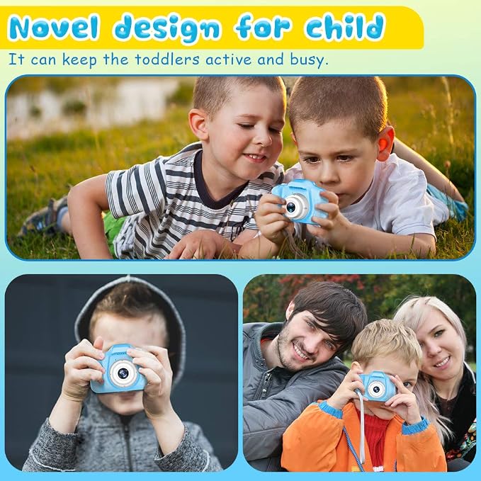 Seckton Upgrade Kids Selfie Camera, Christmas Birthday Gifts - Image 6