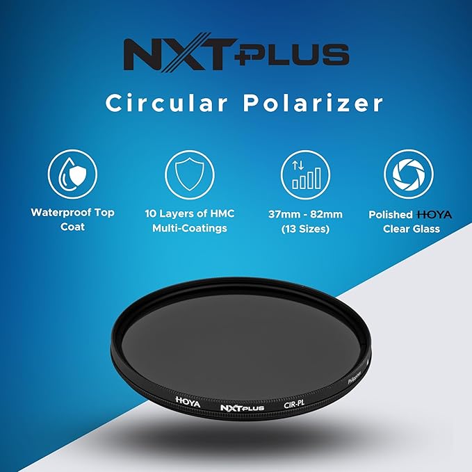 Hoya NXT Plus 37mm Polarizing Filter — Circular Polarizer - Image 2