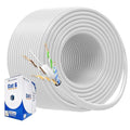 Cable Matters 10Gbps in-Wall Rated 23AWG Bare Copper Cat 6 Cable - 500ft by CableMatters
