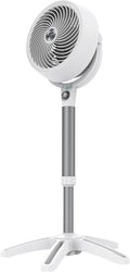 Vornado 683DC Energy Smart Medium Pedestal Air Circulator Fan with Variable Speed Control,White