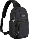 MOSISO Camera Sling Bag, DSLR/SLR/Mirrorless Camera Case Shockproof Photography by MOSISO