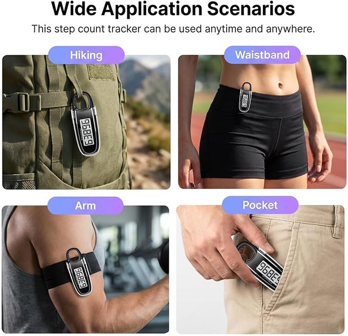 3D Pedometer for Walking, Step Counter - Image 5