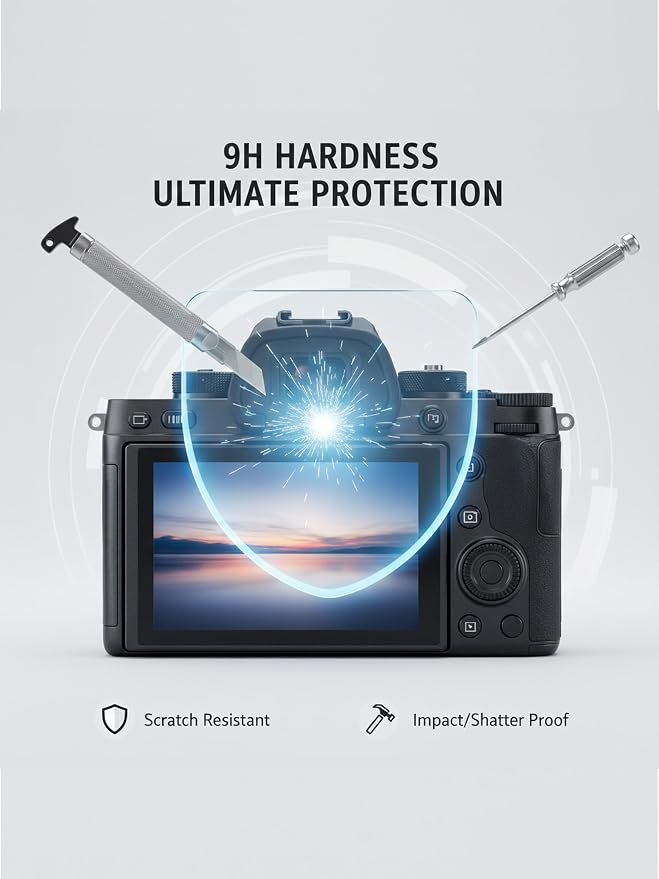iDaPro Screen Protector for Fujifilm Instax WIDE EVO Tempered Glass+ Hand - Image 2