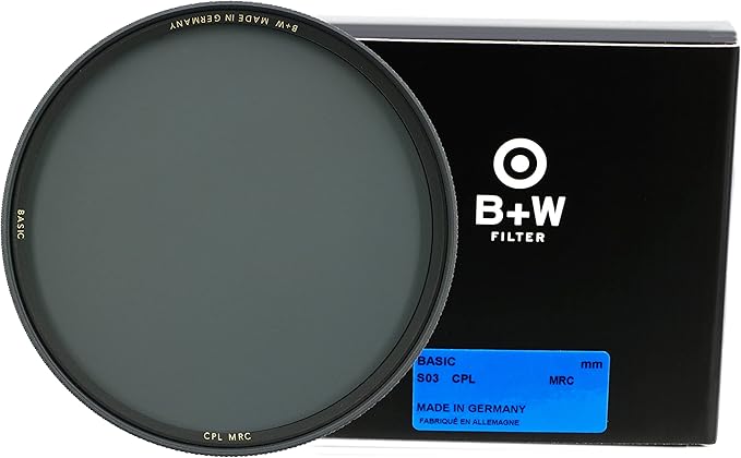 B+W 82mm Basic Circular Polarizer MRC Glass Filter by B%2BW
