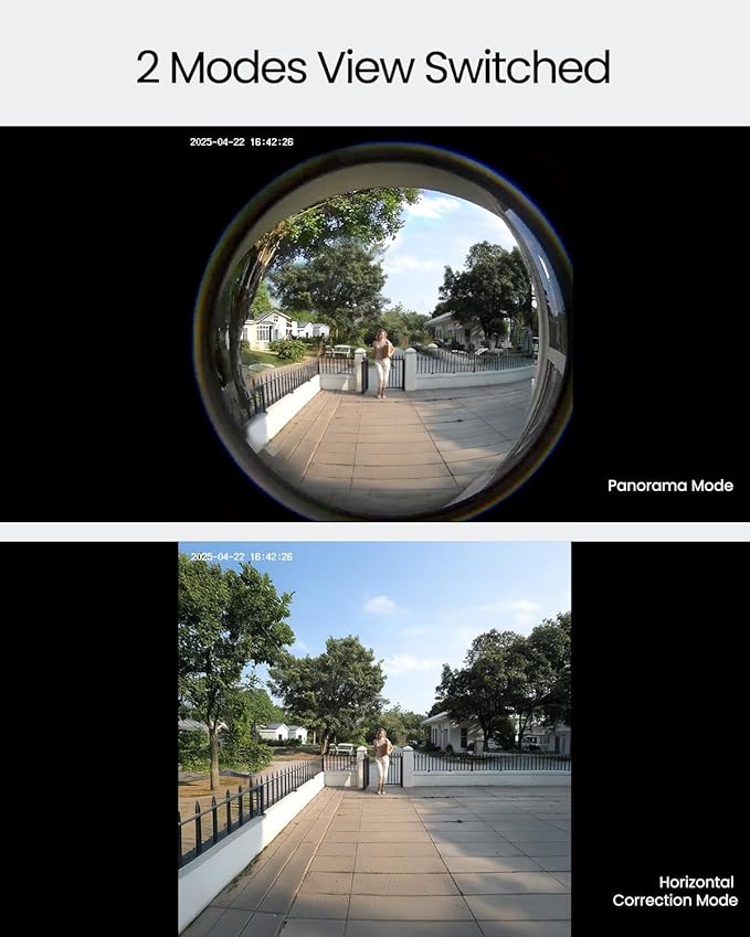 ieGeek Video Doorbell Camera Wireless, Head-to-Toe 180° Ultra View Battery - Image 3
