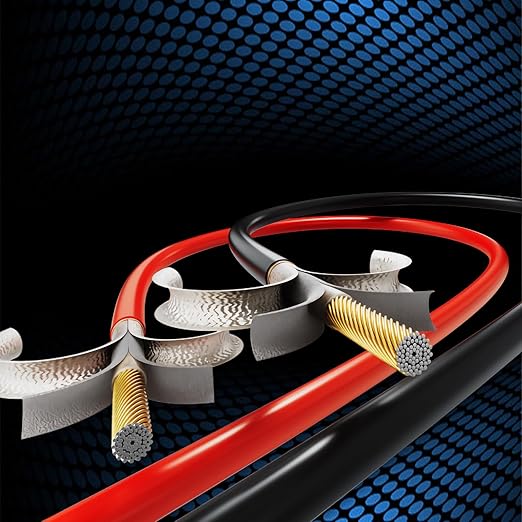 12 Gauge Electrical Wire 2 Pack Total 200 ft-Black 100 ft and Red 100 ft Soft Flexible Copper-Clad Aluminum(CCA) 12 AWG PVC Wire for Lamp, Household Appliances RC Toys, Models, Auto, Electronics
