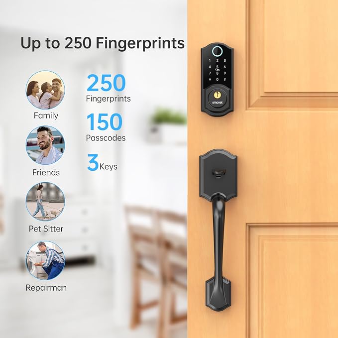 Smart Lock Front Door Set - Image 3