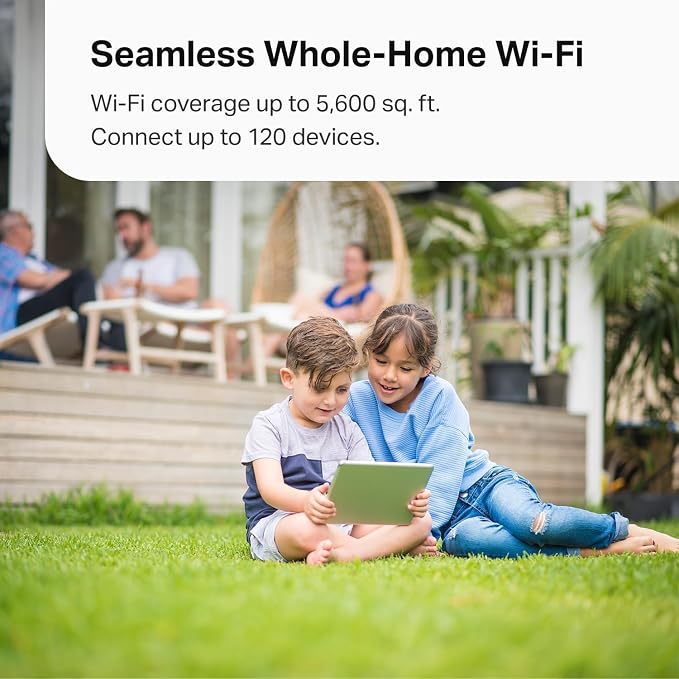TP-Link Deco X15 Dual-Band AX1500 WiFi 6 Mesh Wi-Fi System | Replaces Routers - Image 4