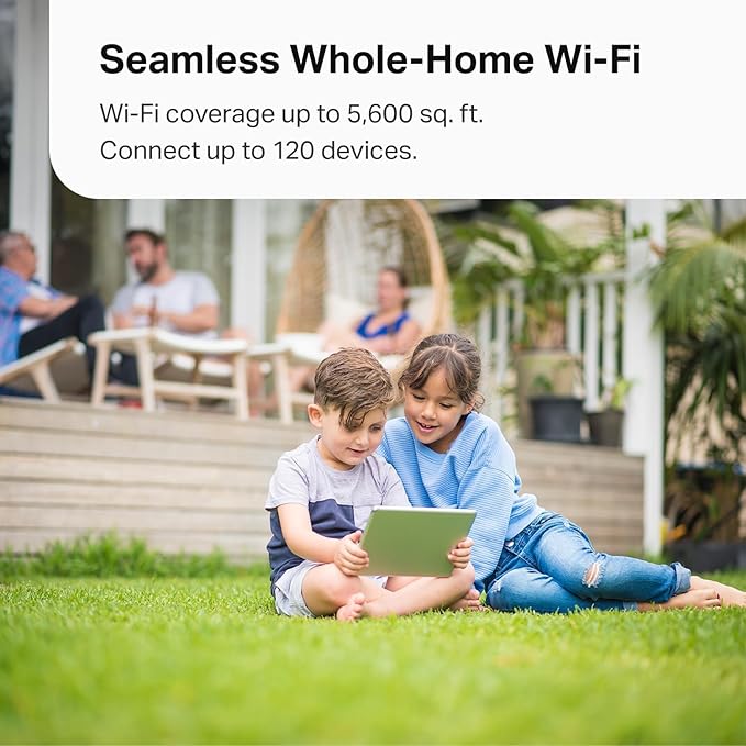 TP-Link Deco X15 Dual-Band AX1500 WiFi 6 Mesh Wi-Fi System | Replaces Routers - Image 3
