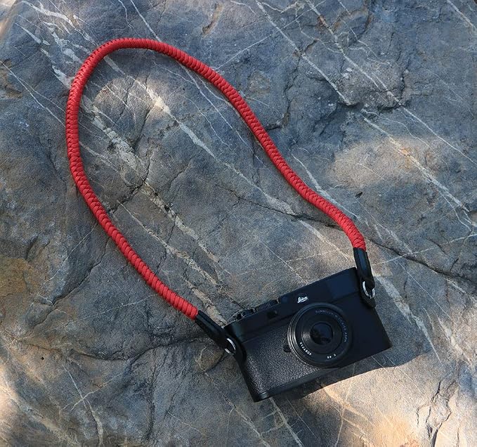 Paracord Woven Camera Neck Shoulder Strap Belt Hand Compatible - Image 2