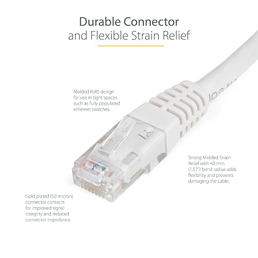 StarTech 100ft CAT6 Ethernet Cable - Image 3