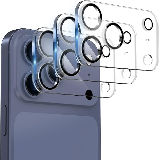 WHPXJY 2025 New Upgrade for 3 pack iPhone 17 Pro Max Camera Lens by WHPXJY
