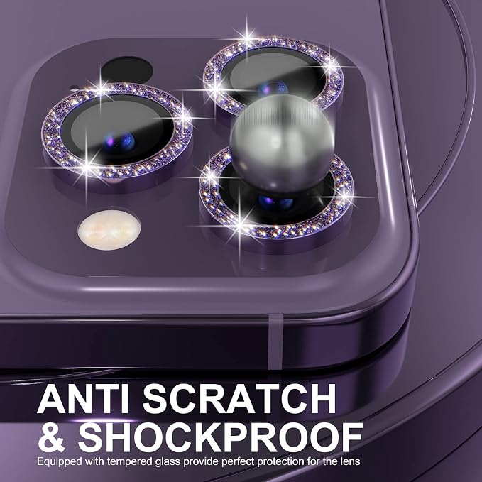 Choiche Compatible for iPhone 14 Pro/iPhone 14 Pro Max Camera Lens Protector - Image 3