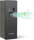 AIKE Automatic Air Fresheners Spray Dispenser – Programmable(Compatible with "Glade Automatic Air Freshener Refills 269 ml") – Ideal for Office, Airports, Gyms, Home AK1801 (Black)