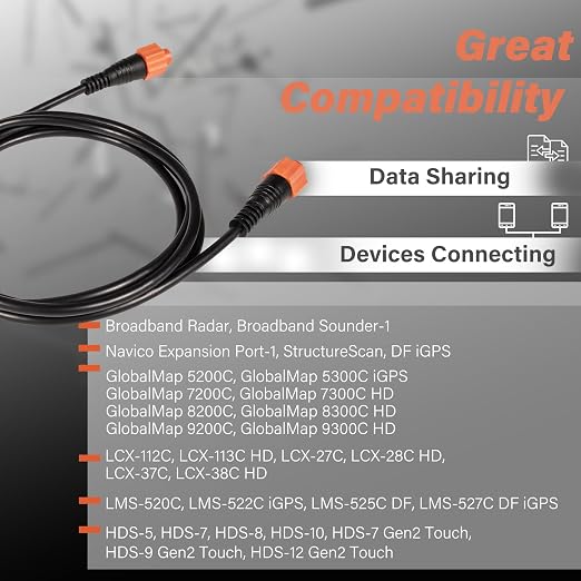 Replacement Part for Lowrance Ethernet Crossover Cable Yellow Cat5e Cable - Image 3