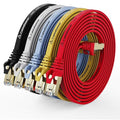 CableGeeker Cat 8 Ethernet Cable 7FT 5 Pack Multi Color, 40Gbps 2000Mhz High by CableGeeker