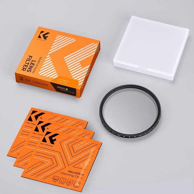 K&F CONCEPT 46mm Variable ND2-ND400 ND Lens Filter - Image 8