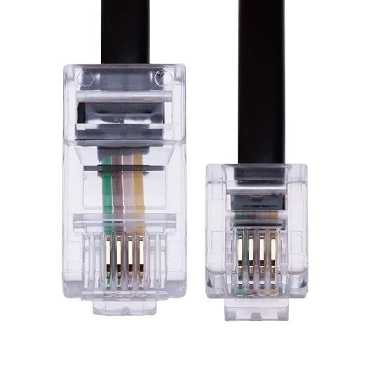5m RJ11 to RJ45 Cable Ethernet Modem Data Telephone ASDL Patch Lead Broadband by Keple