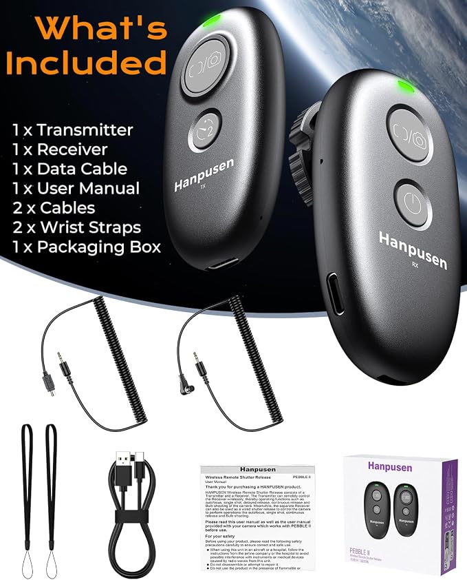 for Nikon Camera Rechargeable Remote Shutter Release - Image 9