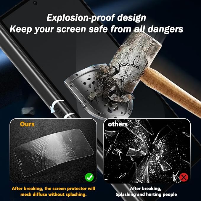 2 Pack Outer Tempered Glass for Samsung Galaxy Z Fold 6 5G Screen Protector - Image 6