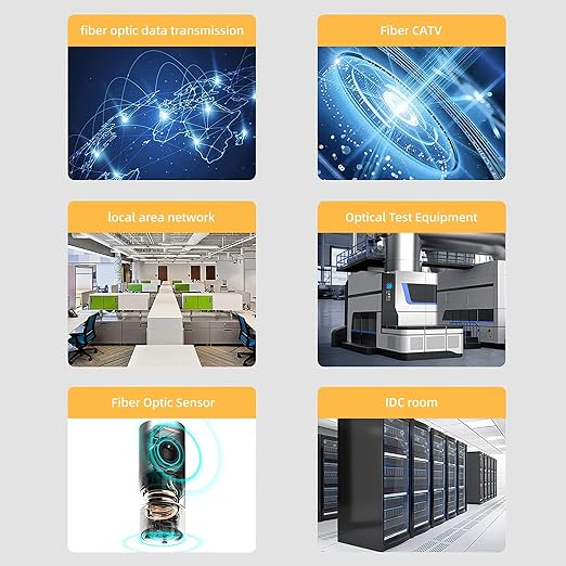 Fibergaga-10m OS2 ST to ST Fiber Patch Cable, Single Mode, Length Option: - Image 6