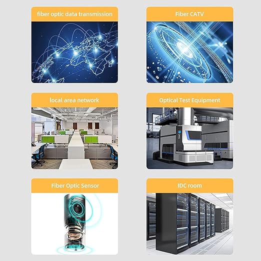 Fibergaga-1m OS2 ST to ST Fiber Patch Cable, Single Mode, Length Option: - Image 6