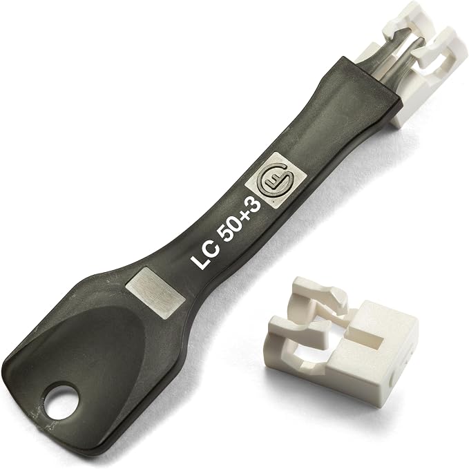 NTW NL-LCPBK50-WH Net-Lock Locking LC Port/Dust Blocker by NTW