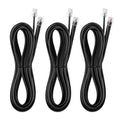 Vthahaby 10 FT - 3Pack RJ12 Phone Cable 6P6C, Male to Male Straight Wired by Unknown
