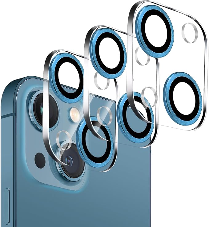 Dengduoduo 3 Pack Tempered Glass Camera Lens Protector by Dengduoduo