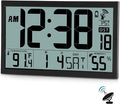 SZELAM Atomic Clock, 16.7" Large Display Digital Wall Clock Battery Operated by Unknown