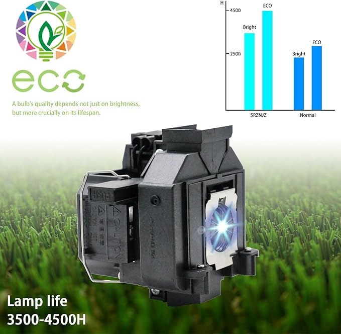 SRZNJZ ELP69 Original Replacement Projector Lamp Bulb for Epson ELPLP69 PowerLite Home Cinema 5020ub 5030ub 5025ub 5020ube 5030ube 5010E 6030ub 6020UB 6010 4030 with Housing