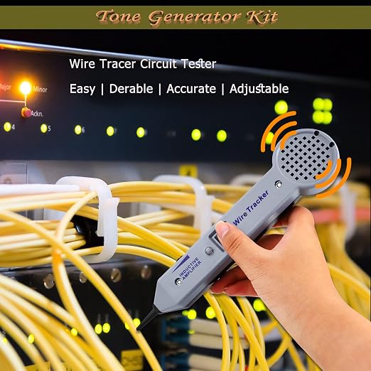Lunarlipes Tone Generator Kit, Wire Tracer Circuit Tester, Tone Tracing Probe - Image 8