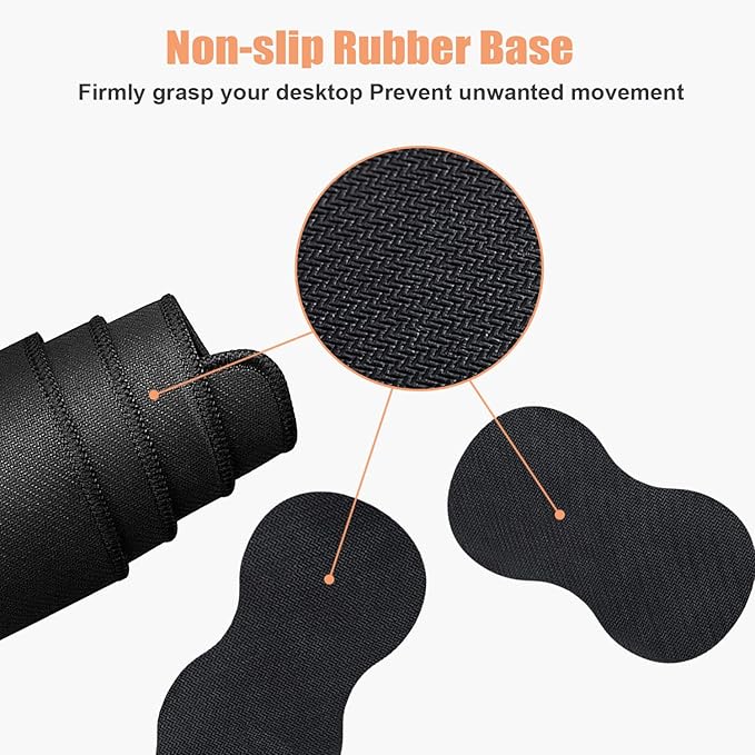 Ergonomic Keyboard Wrist Rest & Mouse Pad Wrist Rest Set, Large Gaming Desk Mat 31.5"x 11.8" with Memory Foam, Easy Typing Pain Relief for Home & Office, Floral Quote She Believed She Could So She Did