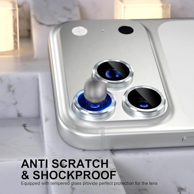 Choiche Compatible for iPhone 17 Pro/iPhone 17 Pro Max Camera Lens Protector - Image 3