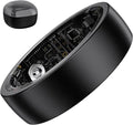 S SECRETTOP Smart Ring for Men Women, Health Fitness Tracker Ring with Sleep Tracker, Heart Rate, SpO2, Step Counter for iOS and Android, IP68 Waterproof (Black 13)