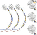 6 Pack PIR Motion Sensor Light Switch, AC 110-240V Adjustable LUX Light by Unknown